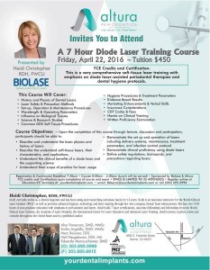 Diode Laser Training Course