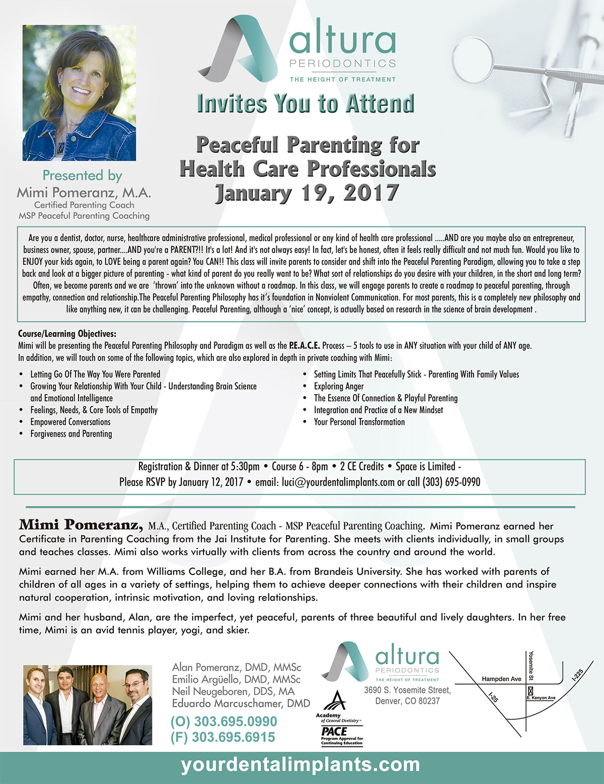 denver dentist courses