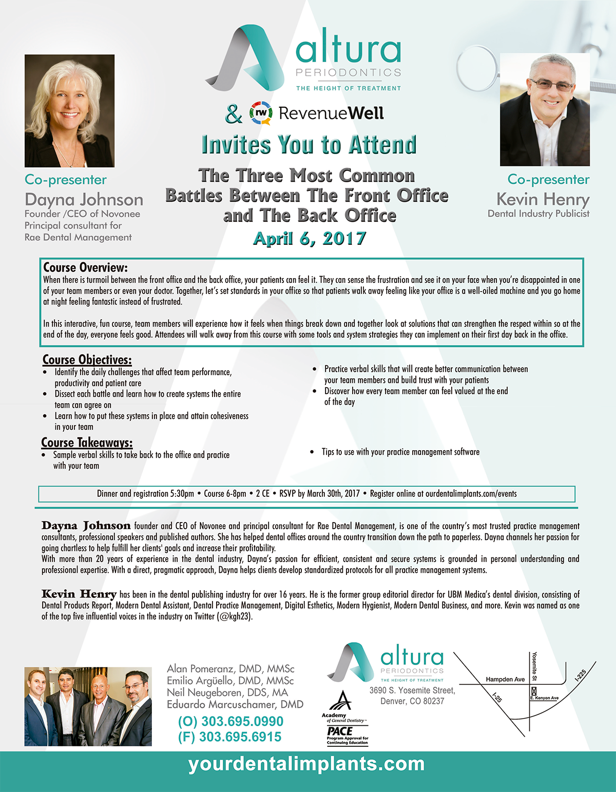 CE Courses Dental Denver